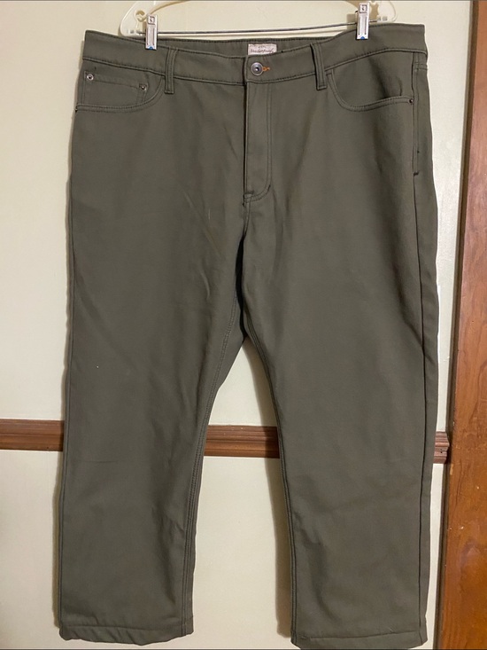Weatherproof Other - Weatherproof Olive Green Pants with Lining 40x30